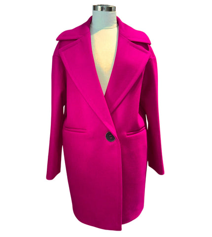 Cappotto Donna Monopetto Un Bottone Over Fit CHIARULLI