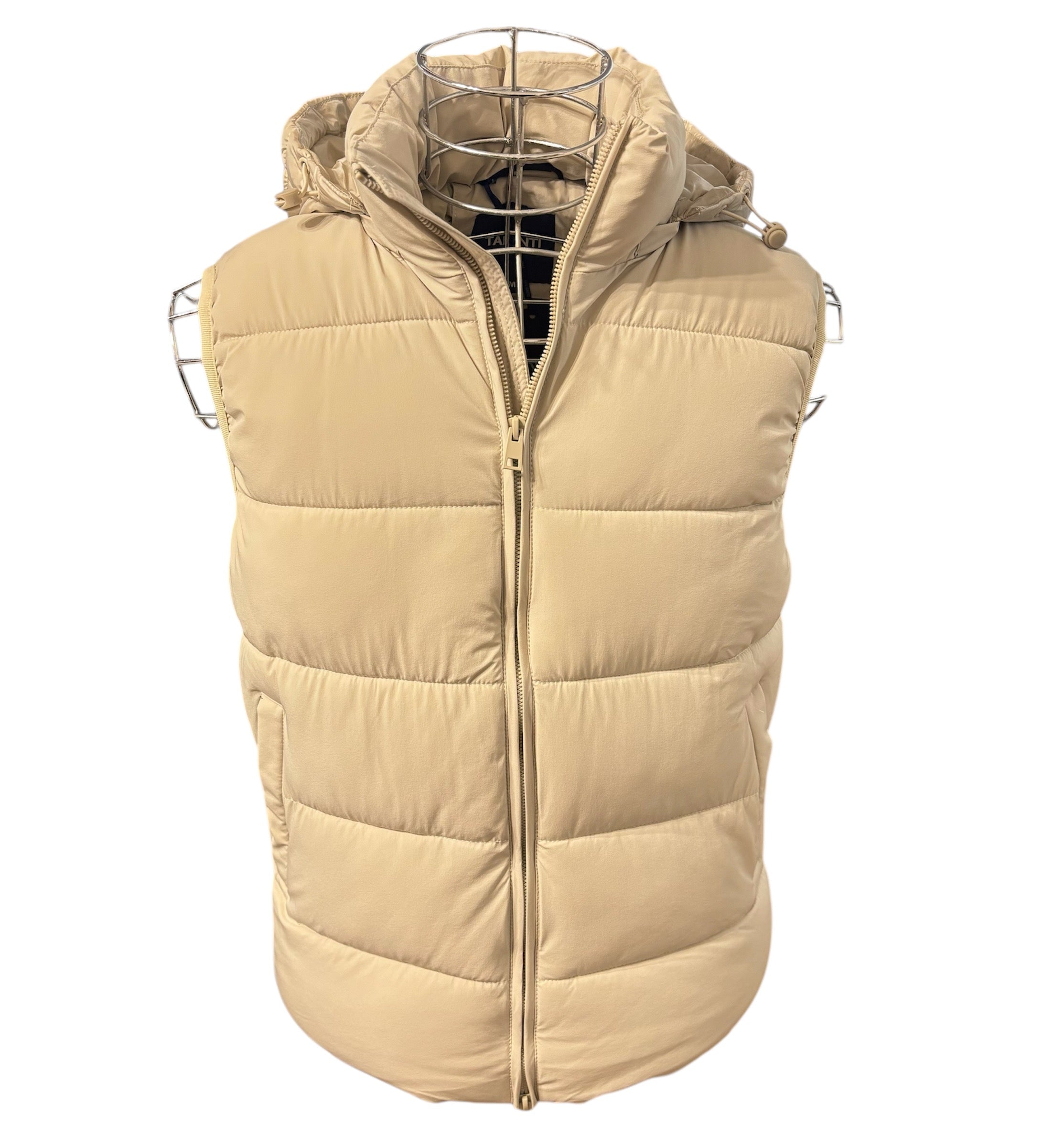 Piumino Uomo Modello Gilet con Cappuccio TALENTI